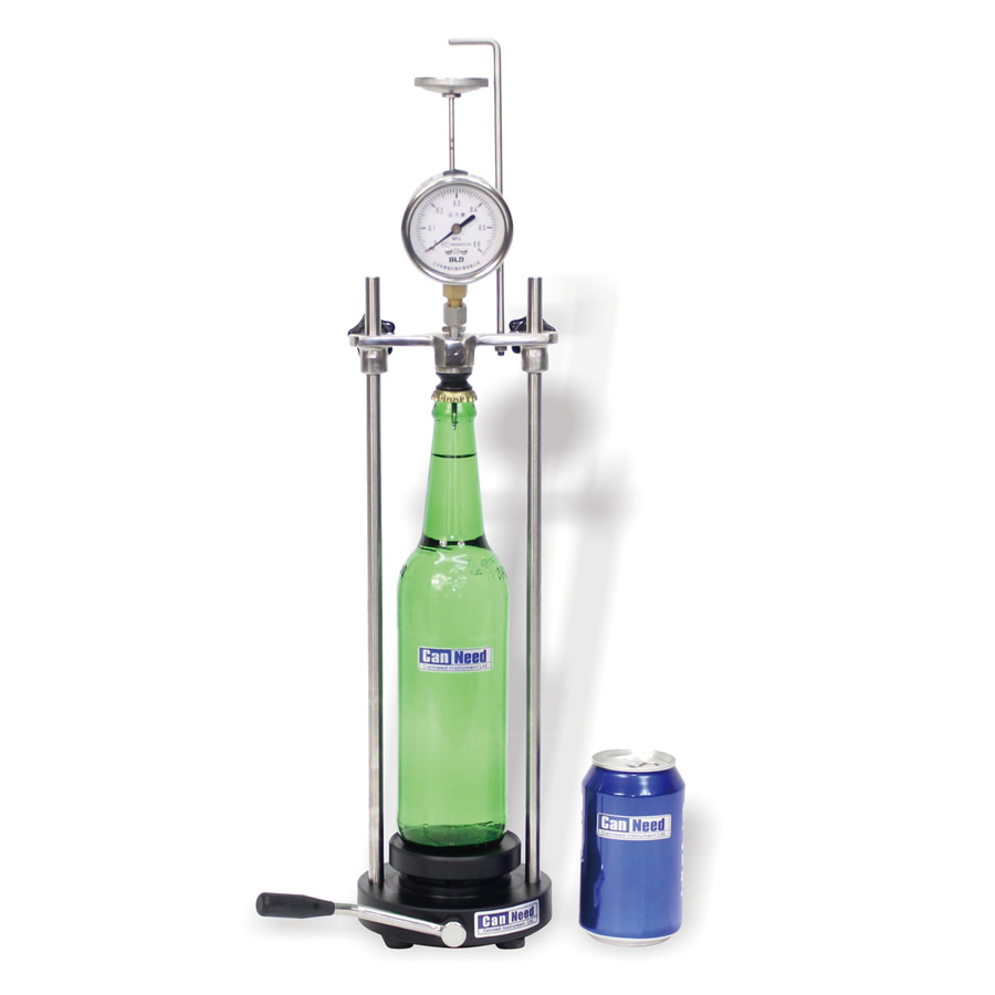 Testador de CO₂ e testador de pressão CanNeed CAN-7001/7002 para controle de qualidade de bebidas carbonatadas