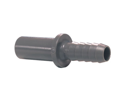 Tube to hose stem