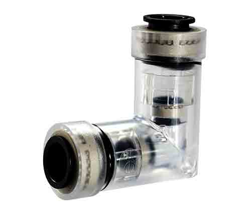 Equal elbow connector