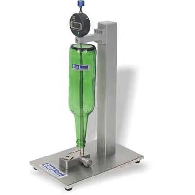 Medidor digital de espessura de fundo de garrafa CanNeed-BBTG-200 para controle de qualidade industrial