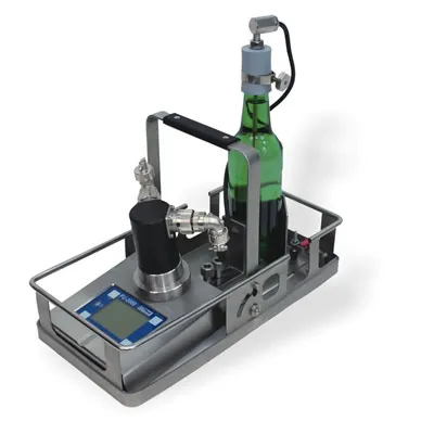 Monitor de temperatura de pasteurização CanNeed-PU-2000 em aço inoxidável com sonda Pt100 para cerveja em garrafa e em lata