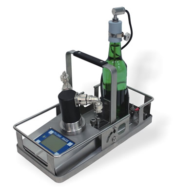 Monitor de temperatura de pasteurização CanNeed-PU-2000 em aço inoxidável com sonda Pt100 para cerveja em garrafa e em lata