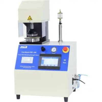 Testador de resistência ao estouro de papelão CanNeed-PBT-100, equipamento de laboratório