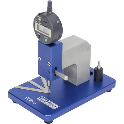 Medidor digital de largura do enrolamento CanNeed-ECW-d com indicador Mitutoyo de 0.01 mm para tampas redondas e quadradas