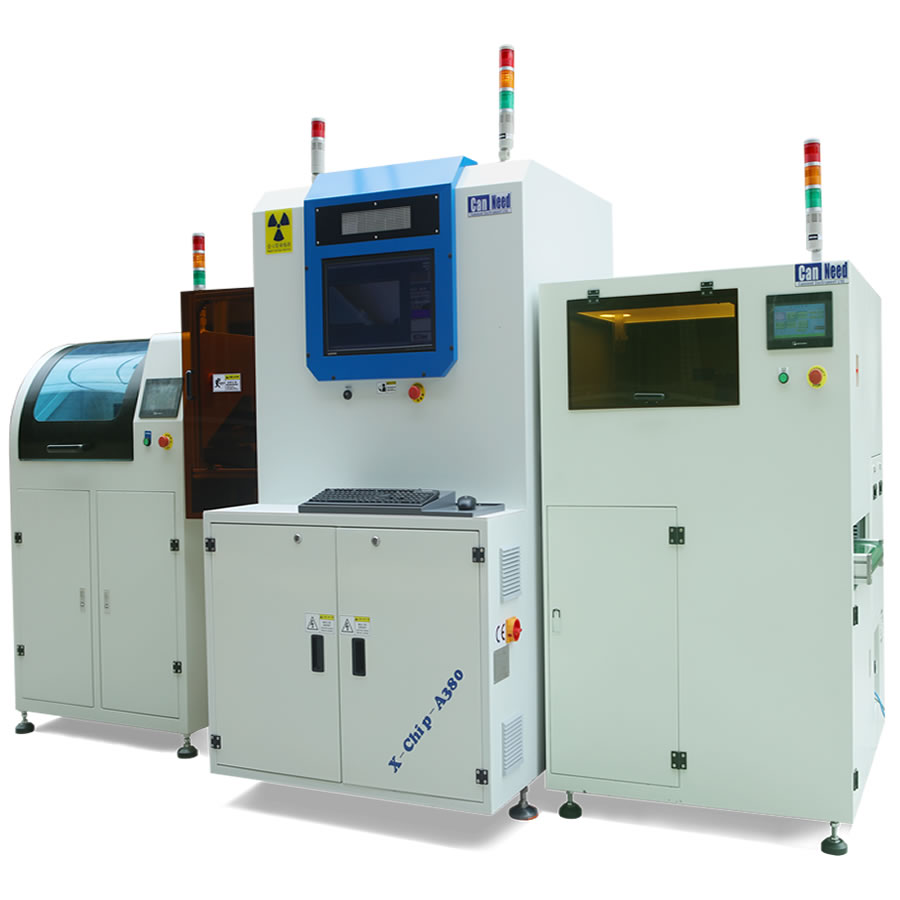 Sistema contador de componentes por raios X totalmente automático CanNeed-X-Chip-A380