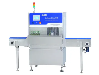 Analisador de CO₂ online CanNeed-AS-Line-1000 para bebidas acabadas, cerveja e bebidas carbonatadas