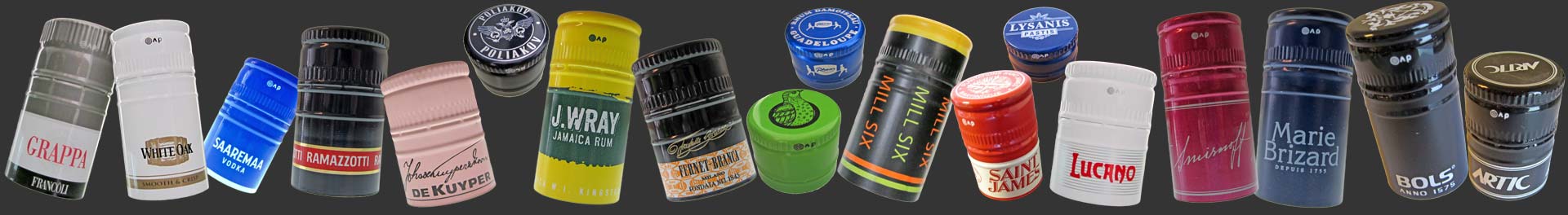 Aluminium spirit CAPS
