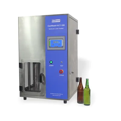 Testador de carga vertical CanNeed-VLT-100 para garrafas de vidro, capacidade de 0‑25.000 N