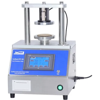 Testador de Resistência à Compressão CanNeed-CRT-100 para ensaios de papelão ondulado e papel