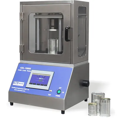 Testador de Carga Axial CanNeed-AXL-10000 para processamento de latas de alimentos