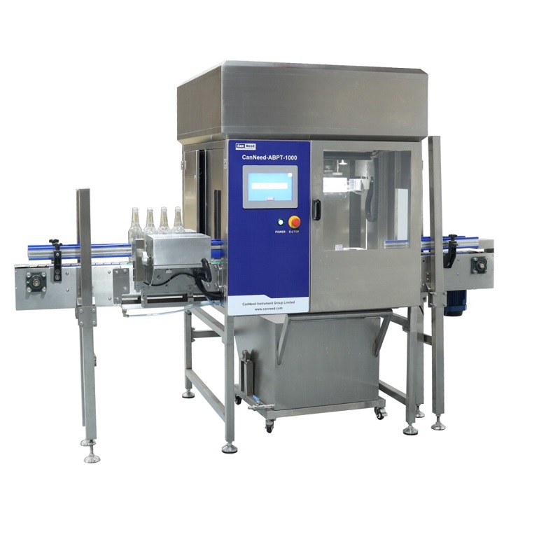 Testador Automático de Pressão em Rampa CanNeed ABPT-1000 para garrafas de vidro, 0‑6 MPa