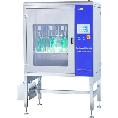 Testador de fissuração sob tensão CanNeed SCT-1000 para garrafas PET