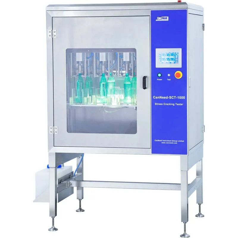Testador de fissuração sob tensão CanNeed SCT-1000 para garrafas PET