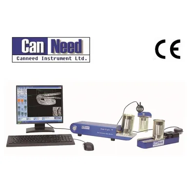 Monitor de recravação totalmente automático CanNeed medindo 12 dimensões da recravação de latas com resolução de 0.001 mm