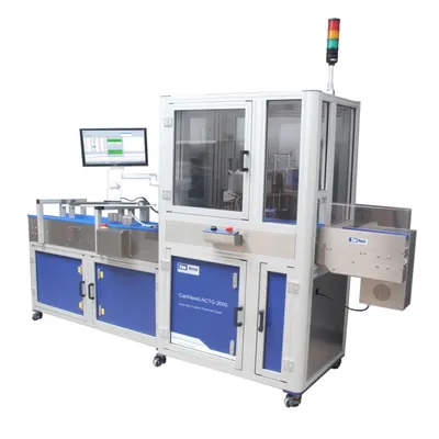 Medidor óptico automático de espessura de revestimento ACTG-2000 para linhas de fabricação de latas