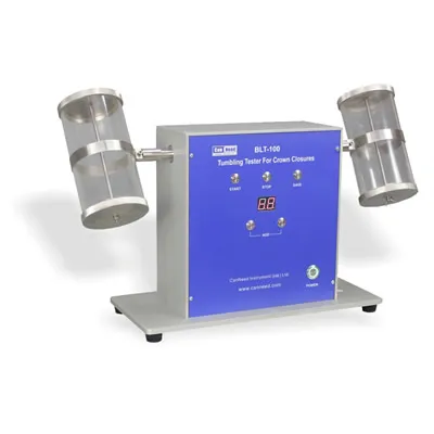 Testador de tamboreamento CanNeed-BLT-100 para ensaio de resistência à abrasão de tampas coroa